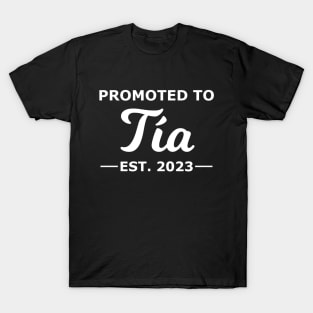 Promoted To Tia Est. 2023 T-Shirt